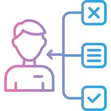 kullanıcı simgesi, vektör illüstrasyonu.