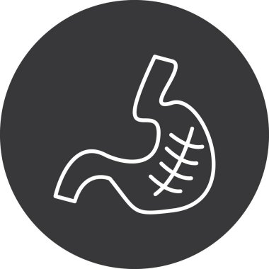 Modern siluetin vektör çizimi