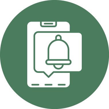 Uyarı için basit vektör illüstrasyon simgesi