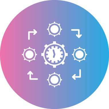 seo modern simgesinin vektör illüstrasyonu