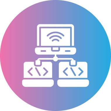 Wifi simgesi, vektör illüstrasyonu