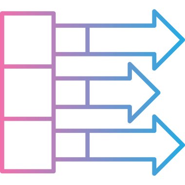 ok simgesi, vektör illüstrasyonu