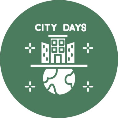 dünya günü, düz stil vektör çizimi