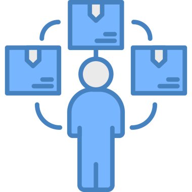 Ağ & takımı için iş yönetimi dairesi simgesi