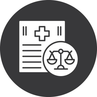 Hukukun vektör simgesi