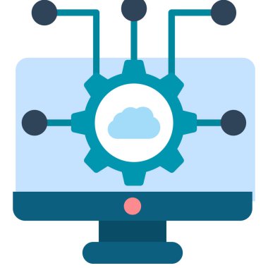 ağ bağlantı simgesi. vektör illüstrasyonu