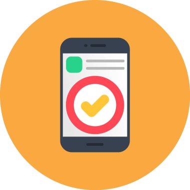 mobil uygulama. Basit resimleme