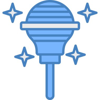 uydu simgesi, basit vektör illüstrasyonu