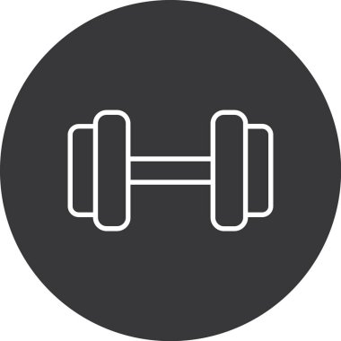 Dumbbell vektör çizim