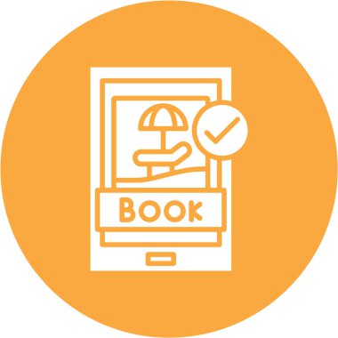 Kitap. Web simgesi basit illüstrasyon