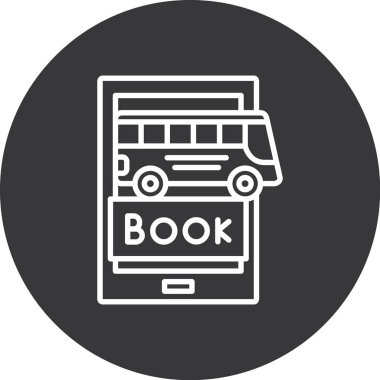 kitap simgesi vektör illüstrasyonu