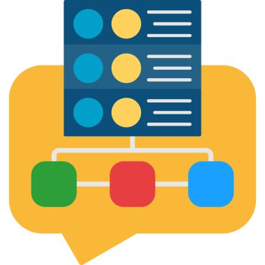 sohbet ileti iletişim simgesi