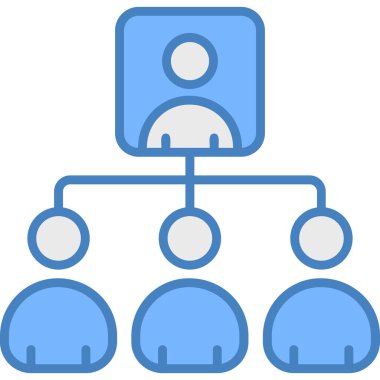 ağ bağlantısı simgesi ile doldurulmuş dış hat biçimi