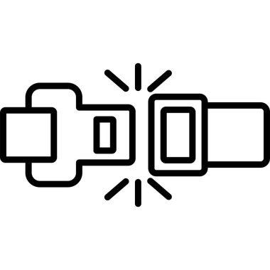 pil simgesi, vektör illüstrasyonu
