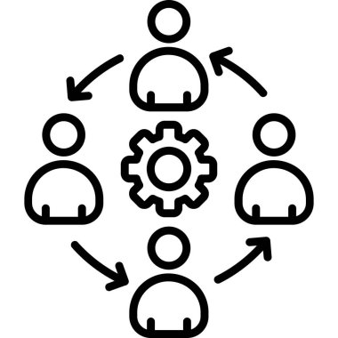 İş yönetimi. Basit resimleme