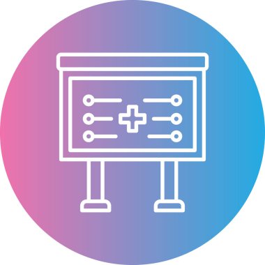 Modern b 'nin vektör illüstrasyonu eksik simgesi