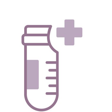 DNA simgesi olan test tüpü