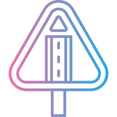 Trafik ışıkları var. Basit illüstrasyon