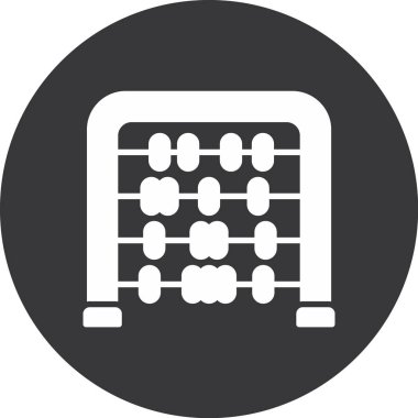 Modern b 'nin vektör illüstrasyonunda müziğin eksik simgesi