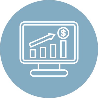 iş simgesi vektör illüstrasyonu