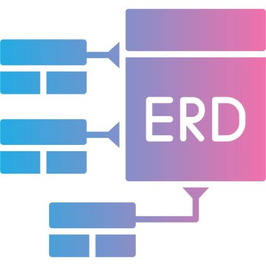 Modern b 'nin vektör illüstrasyonu