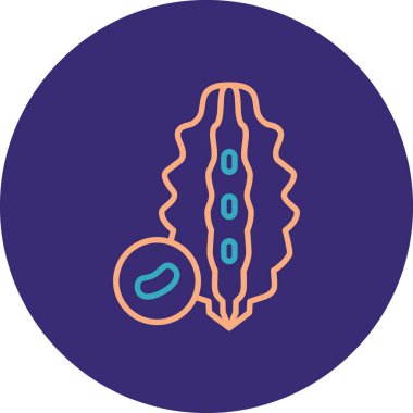 Gıda simgesinin vektör illüstrasyonu