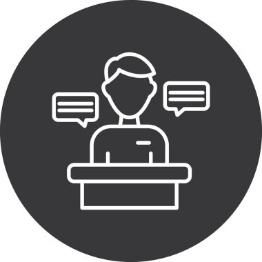 seo modern simgesinin vektör illüstrasyonu