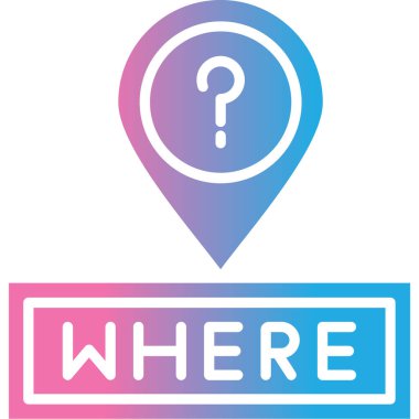 İşaretçi vektör çizim Haritası