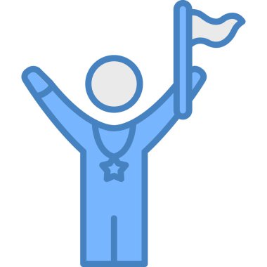 Kolları havada insanların vektör illüstrasyonu