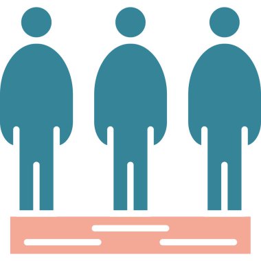 Bir kişinin vektör illüstrasyonu