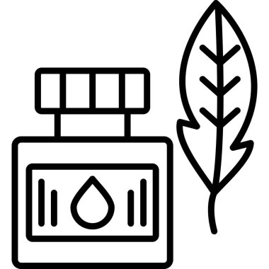 Bitki. Web simgesi basit illüstrasyon