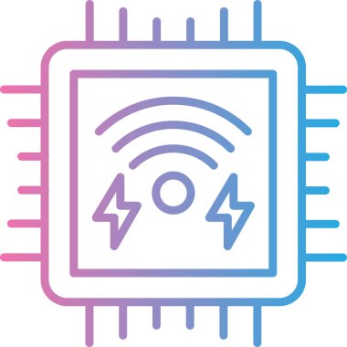 Wifi simgesi, basit illüstrasyon