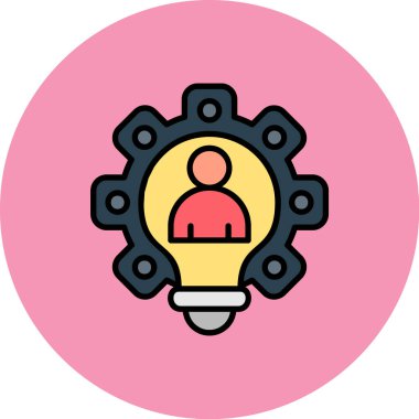 Vektör Ampul Simgesi illüstrasyonu