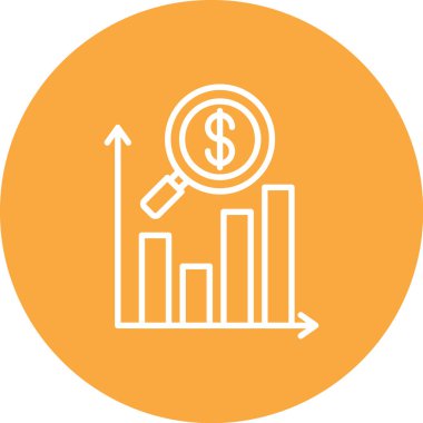 Çizelge. Web simgesi basit illüstrasyon