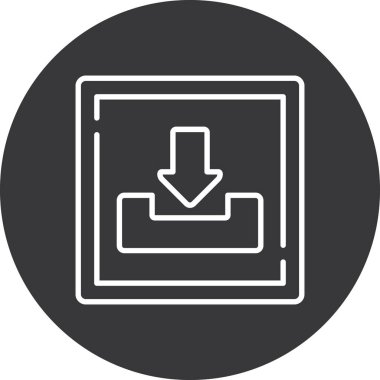 ok simgesi vektör illüstrasyonu