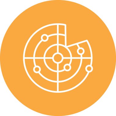 seo modern simgesinin vektör illüstrasyonu