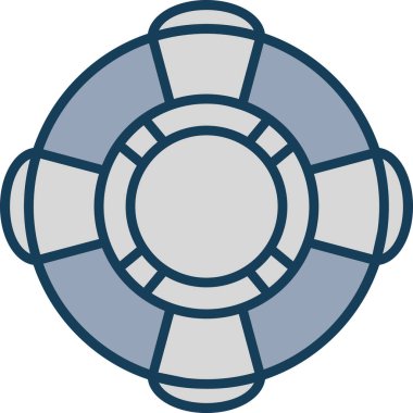 Pusula. Web simgesi basit illüstrasyon