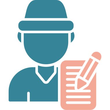 - Mimar. Web simgesi basit illüstrasyon