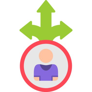 kullanıcı. Web simgesi basit illüstrasyon