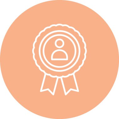 Modern simgenin vektör illüstrasyonu