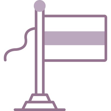 Beyaz arkaplanın vektör illüstrasyonu