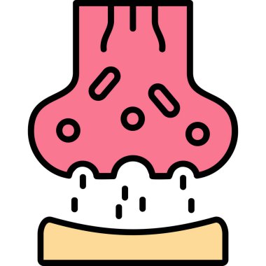 Gıda simgesinin vektör illüstrasyonu