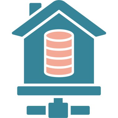 ev simgesi vektör illüstrasyonu