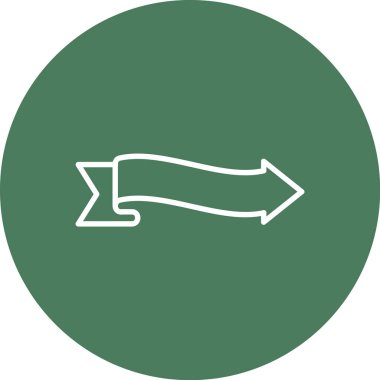 ok simgesi vektör illüstrasyonu