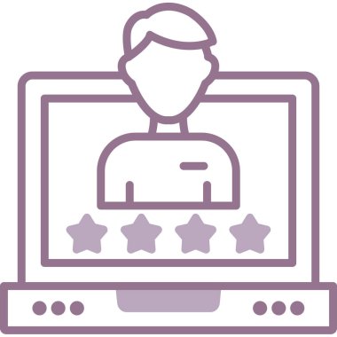 derecelendirme vektör illüstrasyonu