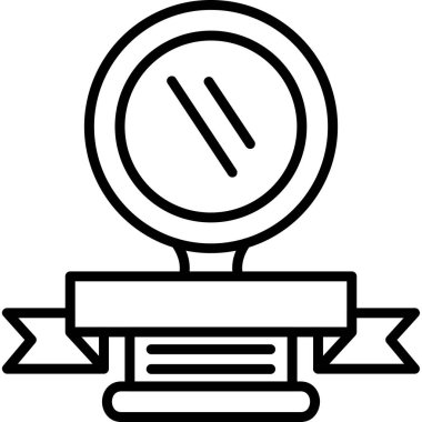 Pusula. Web simgesi basit illüstrasyon