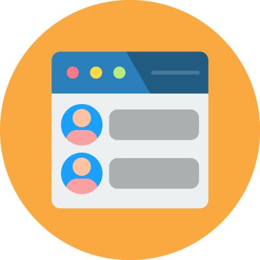 sohbet ileti simgesi