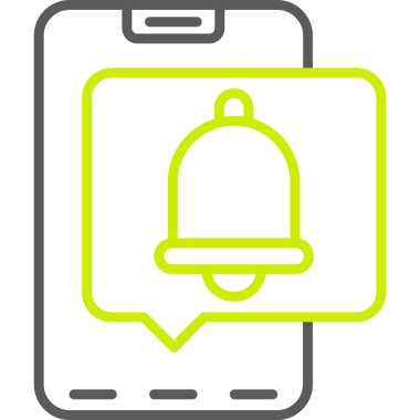 çağrı ileti bildirim simgesi