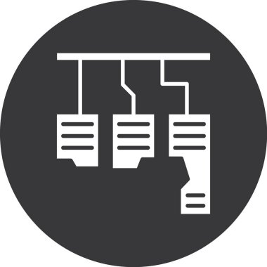 Seo simgesinin vektör illüstrasyonu