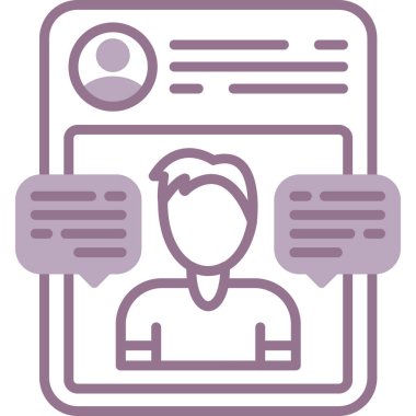 kullanıcı simgesi, vektör illüstrasyonu